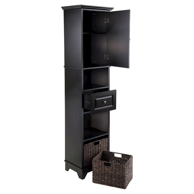 Display Cabinet Winsome Black 70.87" - Winsome, 4 of 5