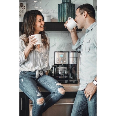 Cuisinart Coffee Center 12 Cup Coffeemaker and Single-Serve Brewer Stainless Steel