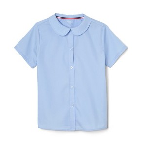 French Toast School Uniform Girls Short Sleeve Peter Pan Collar Blouse - 1 of 2