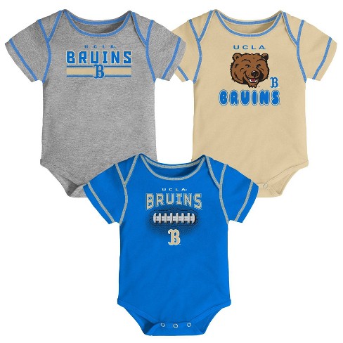 Ncaa Ucla Bruins Baby Boys 3pk Bodysuit Set Target
