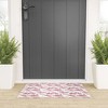 Evanjelina & Co Toile De Jouy Chili Pepper 30" x 20" Welcome Mat - Society6 - 2 of 3