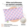 KeaBabies Toddler Pillow with Pillowcase, 13X18 Soft Organic Cotton Toddler Pillows for Sleeping, Kids Travel Pillow Age 2-5 - 4 of 4