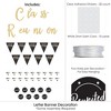 Big Dot of Happiness Reunited - School Party Letter Banner Decoration - 36 Banner Cutouts and No-Mess Real Gold Glitter Class Reunion Banner Letters - 3 of 4