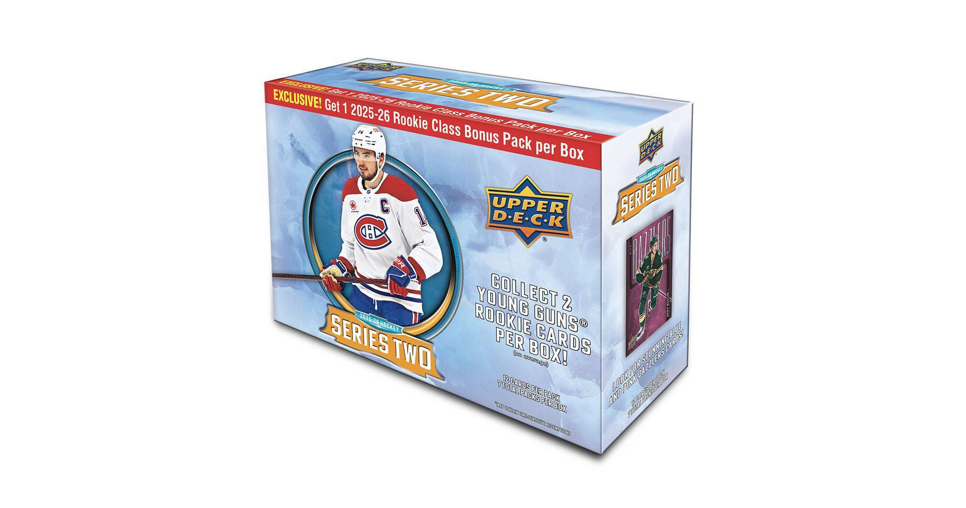 2025-26 Upper Deck NHL Series Two Hockey Trading Card Mega Box