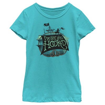 Girl's Peter Pan & Wendy I've Got You Hooked T-shirt : Target