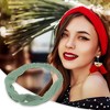 Unique Bargains Women's Stripes Elastic Cross Headwrap 1 Pc - 2 of 4