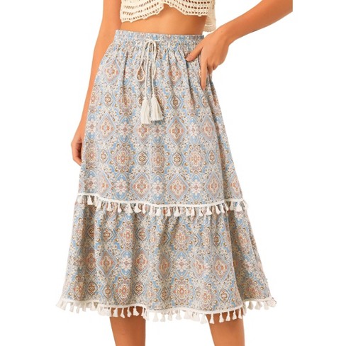 Boho skirt target hotsell