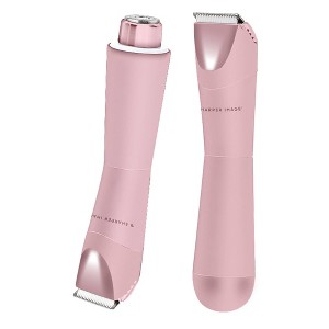 Sharper Image Cordless 2-in-1 Hair Trimmer & Shaver - Pink - 1 of 2