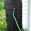 Good Ideas Rain Wizard 50 Gallon Rain Barrel Stand, Adds Optimal Room for Draining into Buckets or Pails, Increases Water Pressure & Water Flow, Black - 4 of 4
