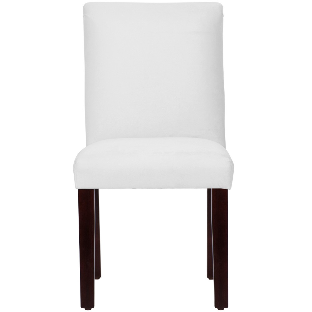 Photos - Chair Skyline Furniture Hendrix Dining  Velvet White