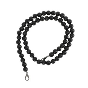 Unique Bargains Faux Pearl Handbag Strap Black 1 Pc - 1 of 4