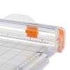 Fiskars SureCut School Supplies Paper Trimmer for Crafting 9" Cut Length Cardmaking: Clear & Orange, Lifetime Warranty - image 4 of 4