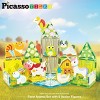 PICASSO-TILES Magnetic Tiles, Farm Theme with Animal Figures Building Blocks Set, STEM Educational Toy for Kids - 4 of 4