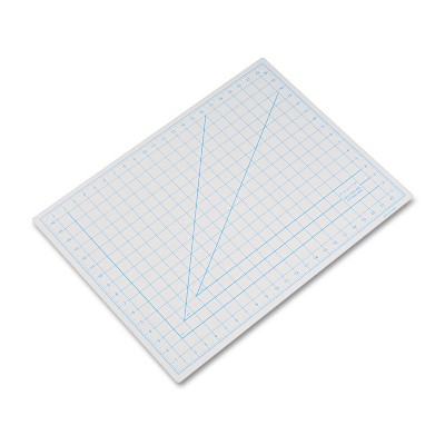 X-ACTO Self-Healing Cutting Mat Nonslip Bottom 1" Grid 18 x 24 Gray X7762