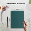 Simply Genius A5 Lined Notebooks with Softcover - College Ruled Notebook - 92 pages, 5.5" x 8.3" (Green, 6 pack) - 2 of 4