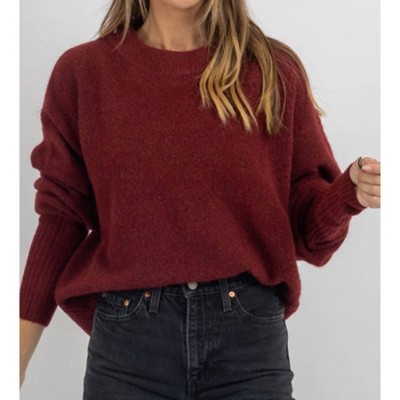 Women's Clara Sweater - OLIVACEOUS