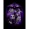 Men's The Nightmare Before Christmas Purple Group Portrait T-Shirt - 2 of 4