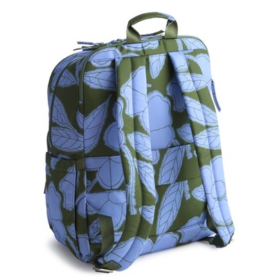 Vera Bradley Women's Nylon Large Bancroft Backpack Bronze Green — фото 2