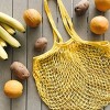 Wrapables Cotton Mesh Net Shopping Bag, Grocery Bag for Vegetables, Produce (Set of 3) - 4 of 4
