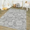 Planets Gray Rug - Balta Rugs - image 2 of 4