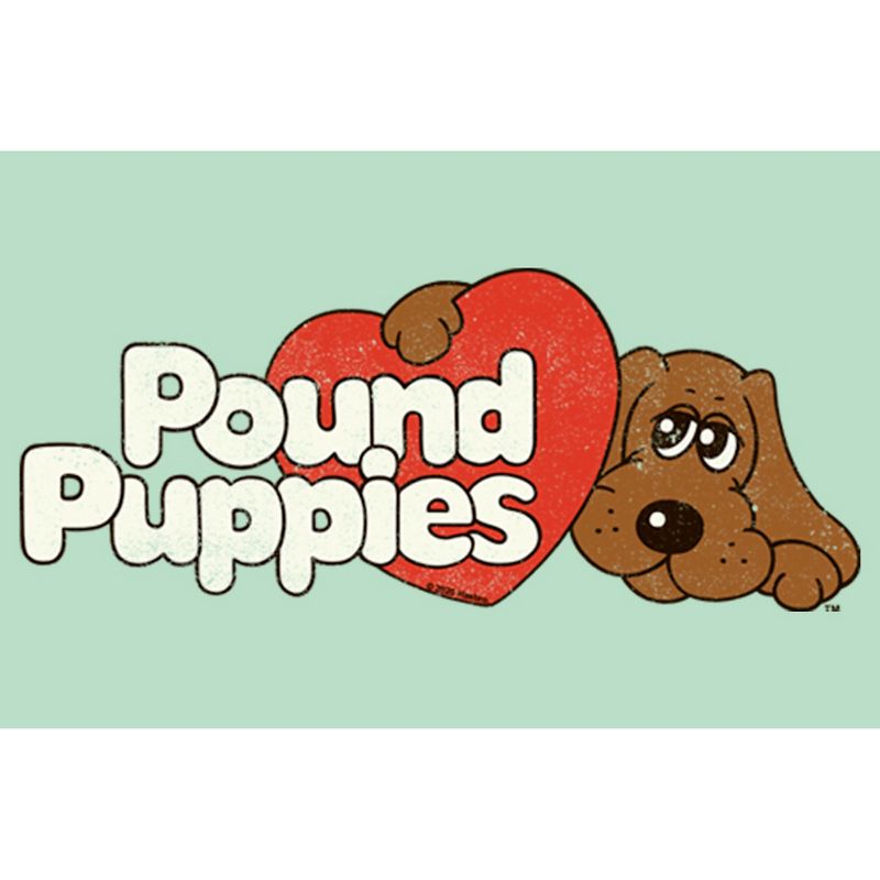 Girl's Pound Puppies Classic Logo T-Shirt, 2 of 5