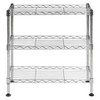 Shelving.com 3-Tier Chrome Wire Shelving, Standard Duty -8"d x 18"w x 18"h - 2 of 2