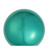 Northlight Small Pearl Finish Glass Christmas Ball Ornaments - 2" (50mm) - Turquoise Green - 28ct - 2 of 3