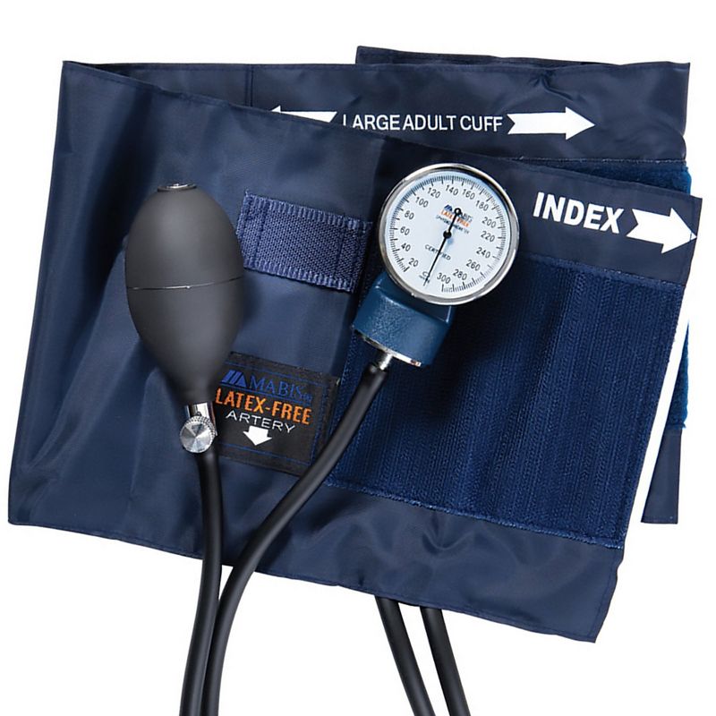 MABISPrecision Arm Manual Blood Pressure Monitor Blue 1 Each, 3 of 4