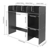 YIYIBYUS Desk Bookshelf Organizer, Office Storage Holder, Desktop Organizer, Black - 4 of 4