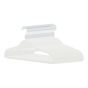 REGALWOVEN Non-Slip Durable Space Saving 360-degree Swivel Hook Clothes Hangers 30 Pcs - 1 of 4