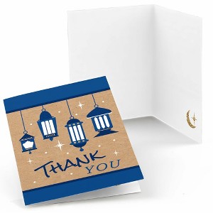 Big Dot of Happiness Ramadan - Eid Mubarak Thank You Cards (8 count) - 1 of 4