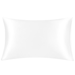PiccoCasa 19 Momme Silk Both Side 400 Thread Count Envelope Closure Pillowcases 1 Pc - 1 of 4