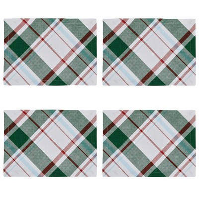 Split P Blitzen Plaid Placemat Set of 4