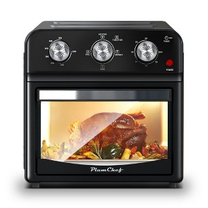 SEVOBAL Toaster Ovens 12.5 Quart Air Fryer Convection Oven with 7 Cooking Functions and Four Specialized Modes, Black, 12.2"*11.42"*12.6" - 1 of 4