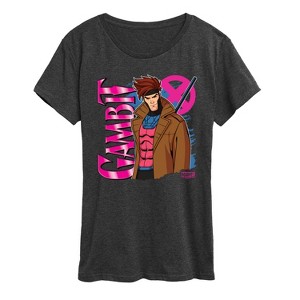 Women's - Marvel - X-Men Gabmit With Logo Short Sleeve Graphic T-Shirt - 1 of 4
