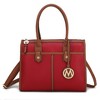 MKF Collection Livia Women's Satchel Bag Vegan Leather by Mia K - 2 of 4