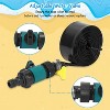 Lakeforest"Kids Trampoline Sprinkler Water Park - 39ft Outdoor Water Game for Summer Fun & Backyard Play"Black - 4 of 4