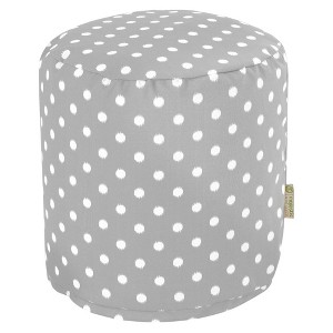 Majestic Home Goods,Pouf Ikat Dot - 1 of 4