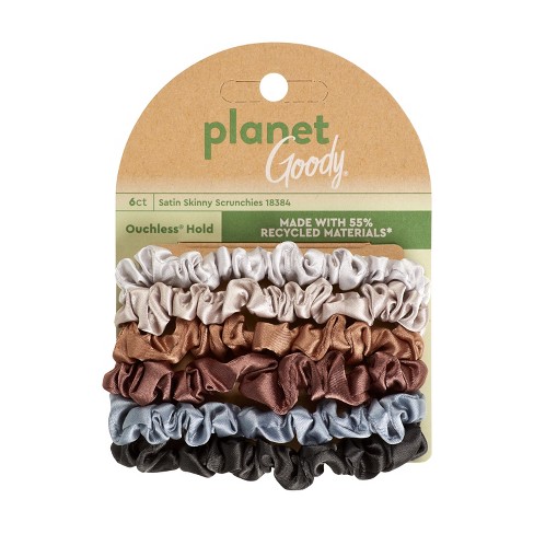 Planet Goody Thin Hair Scrunchies - 6ct : Target