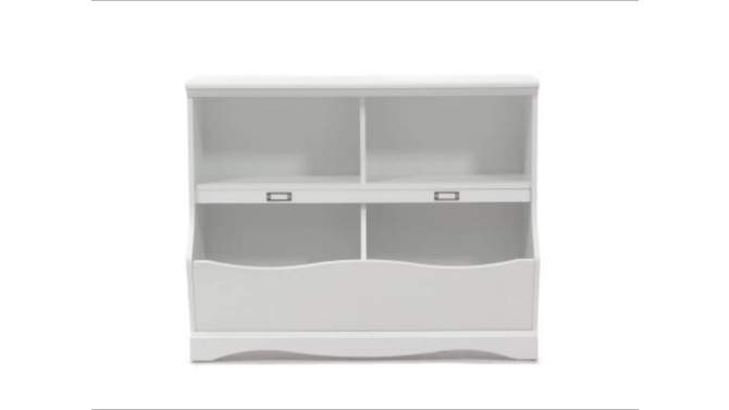 Twin Pogo Bookcase/Footboard Soft White Finish - Sauder, 2 of 13, play video