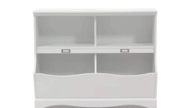 Twin Pogo Bookcase/Footboard Soft White Finish - Sauder, 2 of 13, play video