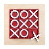 Transpac Wood 13.25" White Spring Tic Tac Toe Game Home Decor - 2 of 3