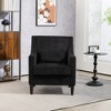 CAVINAS Corduroy Upholstered Accent Chair,Comfortable Arm Chairs  with Armrest and Pillows for Bedroom,Reading Room - 2 of 4