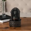 Nature Spring Lion's Head Tabletop Water Fountain - 4 of 4