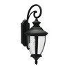 Robert Stevenson Lighting Robert Stevenson Lighting Prestwick Metal and Glass Outdoor Light Matte Black - 3 of 4