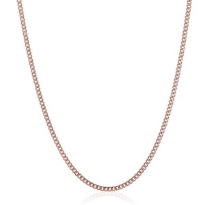 Crucible Men's 3.5mm Rounded Curb Chain Stainless Steel Necklace - 22" - 1 of 4