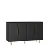 Chery Life Modern Buffet Cabinet with Storage, Sideboard Large Buffet with Adjustable Shelves, Accent Cabinet Console Table - 2 of 4