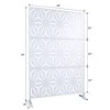PAGED Fence Privacy Screen for Deck Balcony Patio, Outdoor Privacy Screen Freestanding for Outside Lawn Garden, Balcony Privacy Screen - 2 of 4