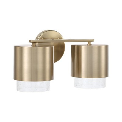 Capital Lighting Weller 2 - Light Vanity in  Matte Brass