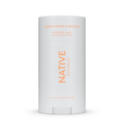 Native Deodorant - Sweet Peach &#38; Nectar - Aluminum Free - 2.65 oz